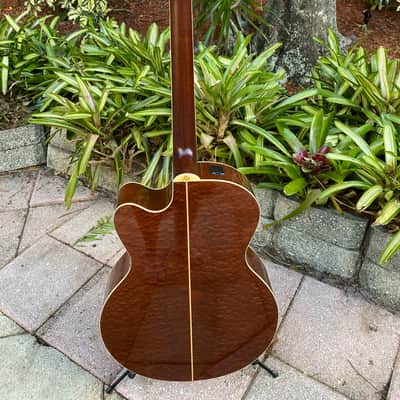 Yamaha CPX15 East Acoustic Electric Guitar Compass Active Electronics Case 2001 image 14