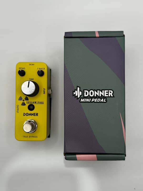 Donner Yellow Fall Analog Delay 2010s - Yellow