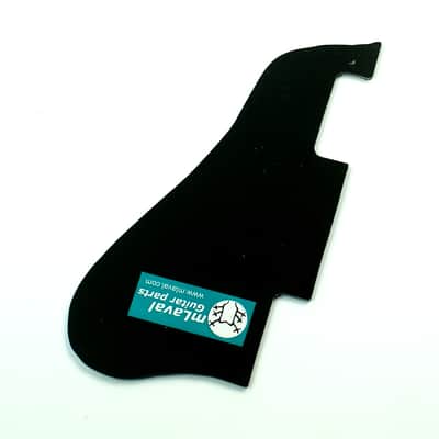 Custom late 60's ES 330 Style Guitar Pickguard fits long neck verison,3ply Black image 5