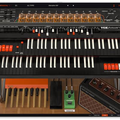 Arturia Vox Continental V Organ Virtual Instrument Software image 4