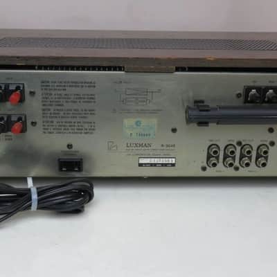 LUXMAN R-3045 RECEIVER WORKS PERFECT SERVICED FULLY RECAPPED + LED's image 11