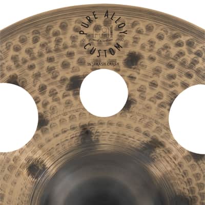 Meinl PAC16TRC Pure Alloy Custom Trash Crash 16" - Crash Cymbal image 4
