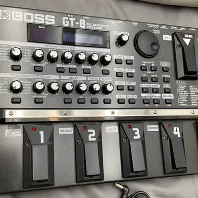 Boss GT-8 Multi-Effect Unit 2004 - 2008 - Black W/ power supply image 6