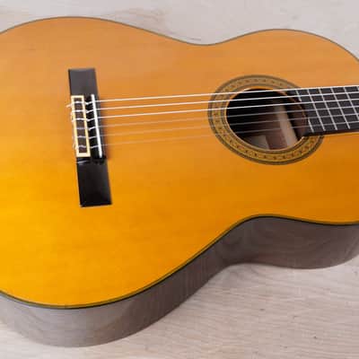 Yamaha C-150 Classical Guitar MIJ 1976 Natural Solid Spruce Top Vintage Made in Japan w/ Hard Case image 4