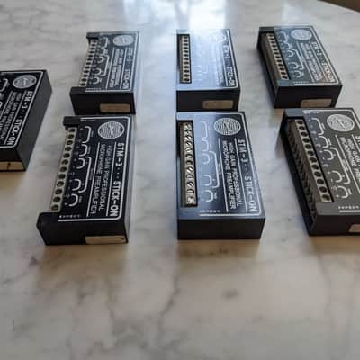 LOT OF 7 UNITS - RDL STM-3 High Gain Microphone Preamp (+45 to +75 dB Gain) image 3