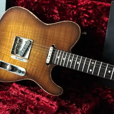 Scala Guitars (Leo Scala) T-Rod 5A Flamed Maple Top  Sound Vented Top, Arcane Pickups! Boutique Custom Shop image 23