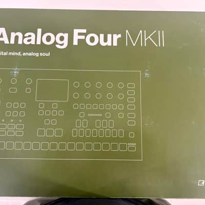 Elektron Analog Four MKII 4-Voice Tabletop Analog Synthesizer 2017 - Present - Grey