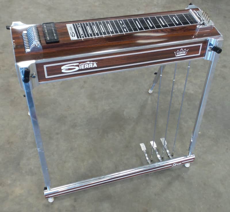 Sierra Crown S-10 Pedal Steel 1990's Rosewood Mica 3 + 4 | Reverb