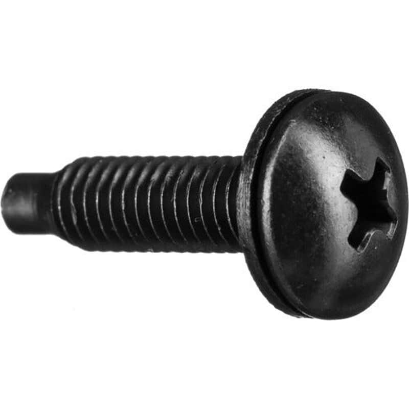 Middle Atlantic HP500 10-32 3/4" Black Phillips Truss-Head Screws (500 Pieces) image 1