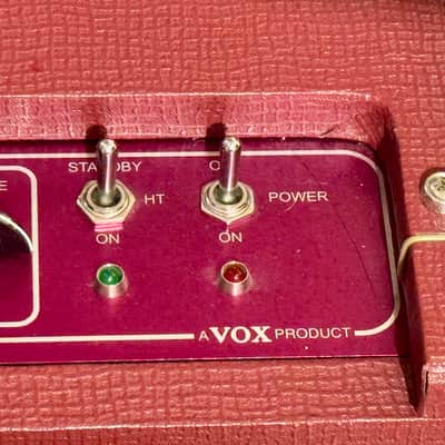 Vox AC30C2 2x12” Custom Limited Edition 2-Channel 30-Watt 2x12" Guitar Combo Classic Vintage Red image 16