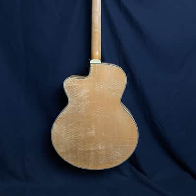Eastman AR805CE Archtop Guitar, Natural image 2