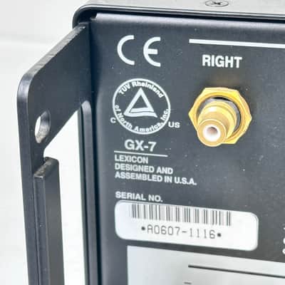 Lexicon GX-7 High-Performance 7-Channel Power Amplifier image 11