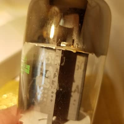 G.E Pair (2) JAN 6550A tNOS AT1000 TESTED Vacuum Tubes military perfect matched pair 0% 500V test premium Beam Power 42 Watt 1986 image 23