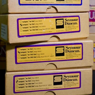 Seymour Duncan Antiquity for Tele Bridge 11024-22 ( New Old Stock)  Black image 2