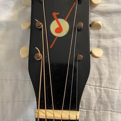 Vintage Harmony H-950 Monterey Leader 1954 Red Flamed Burst image 3