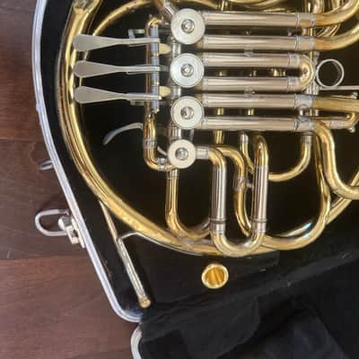 C. G. Conn 6D Double French horn. Made in USA image 2