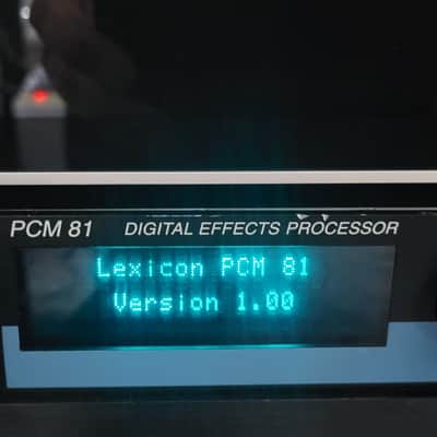 Lexicon PCM 81 Digital Effects Processor 1990s - Black image 5