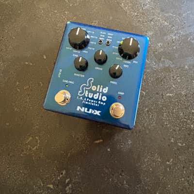 NuX NSS-5 Solid Studio IR and Power Amp Simulator 2010s - Blue