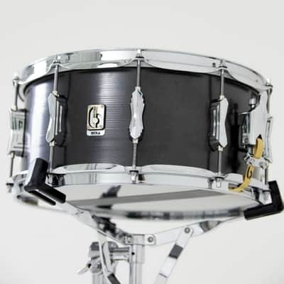 British Drum Co. TAL-14-65-SN Nicko McBrain Talisman Series Steel Snare. 6.5" x 14" image 7