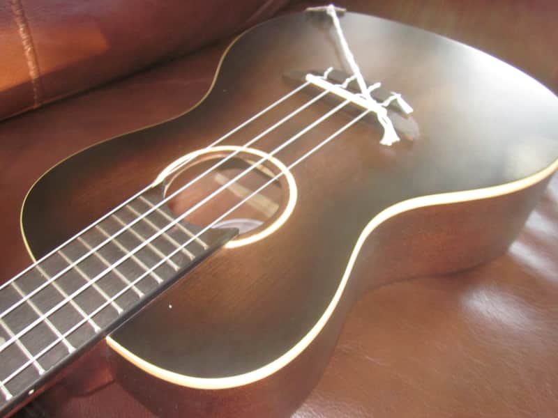 Luna Art Vintage Concert Ukulele w/ Gig Bag! UKE ART V C image 1
