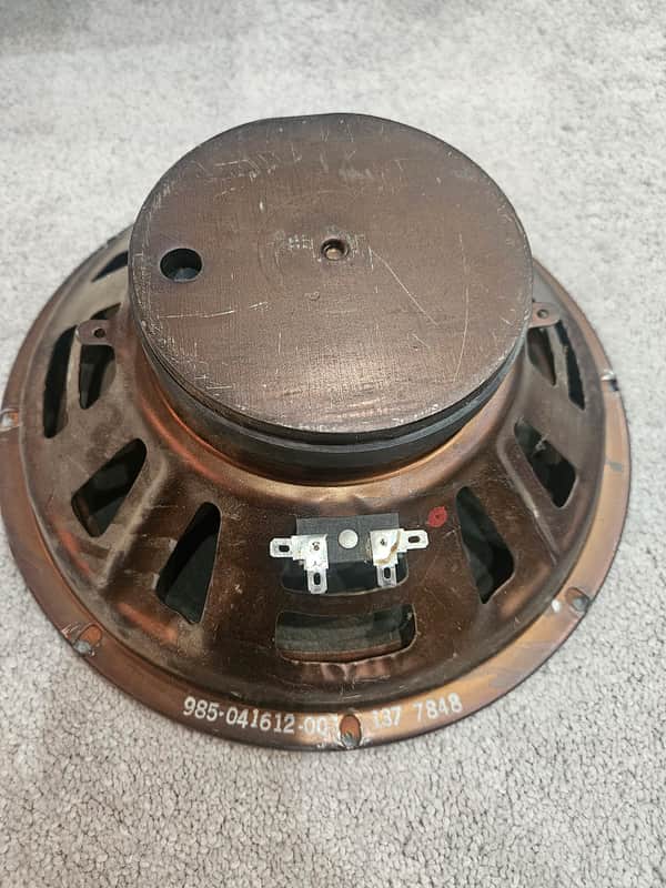 CTS 10" 8 Ohm Speaker - 1978 image 1