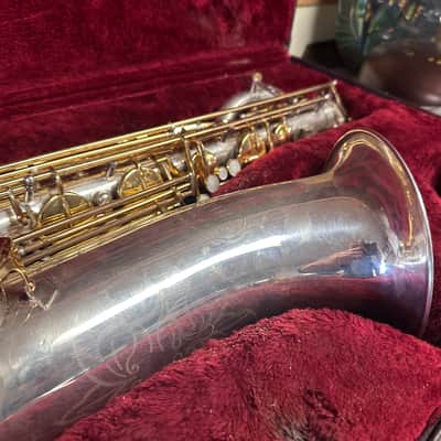 Jupiter JBS-893 Baritone Sax 2001 - Silver plated image 3