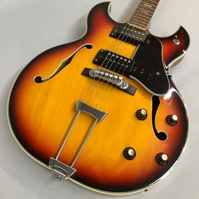 Angelica Barney Kessel Style Hollowbody 1970s Sunburst image 2