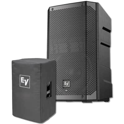 Electro-Voice ELX200-10P 10" Powered Speaker with Electro-Voice ELX200-10-CVR Padded Cover image 1