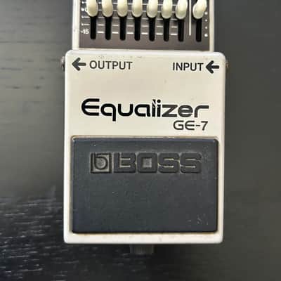 Boss GE-7 Equalizer 1982 MIJ - Black Label Japan Analog Vintage EQ image 2