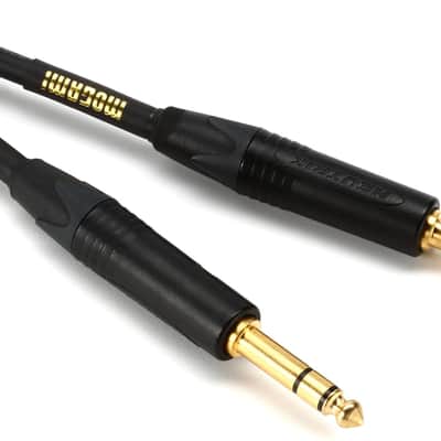 Mogami GOLD TRS-TRS-20 Balanced 1/4-inch TRS Male to 1/4-inch TRS Male Patch Cable - 20 foot image 1