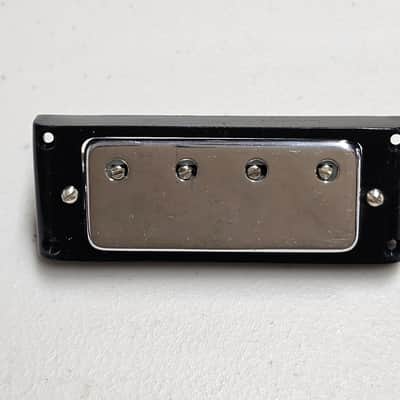 1960s Gibson Mini Humbucker For EB-3 / EB-2D - Pat # Decal - Complete With Ring image 1