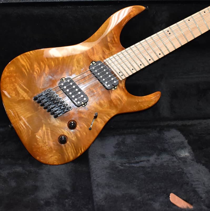 Legator Ninja 200 SE Fanned Fret 7 String 2016 - Walnut image 1