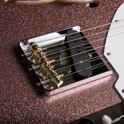 2024 - Suhr Eddie's Guitars Exclusive Custom Classic T Roasted - Champagne Sparkle image 15