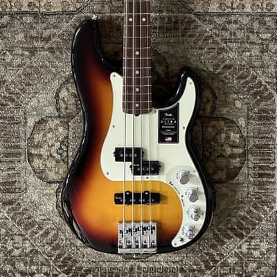 Fender American Ultra Precision Bass in Ultraburst w/ Hard Case & Free Pro Setup image 1