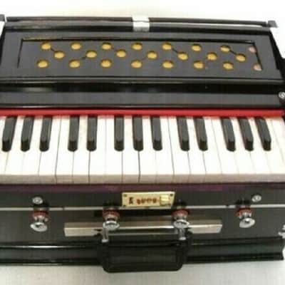 Handmade Harmonium 4 Stopper Double Bellow Professional Musical High Class Sound 32 Key image 1