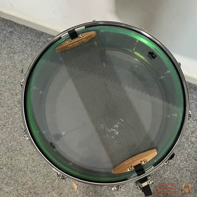 Pearl Signature 14x5" Morgan Rose Alien Steel Snare Drum image 6