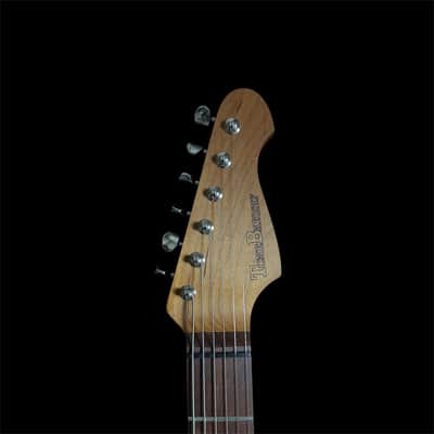 Tone Bakery Jazzbird M Baritone Guitar with Warmoth Neck - Satin Black image 5