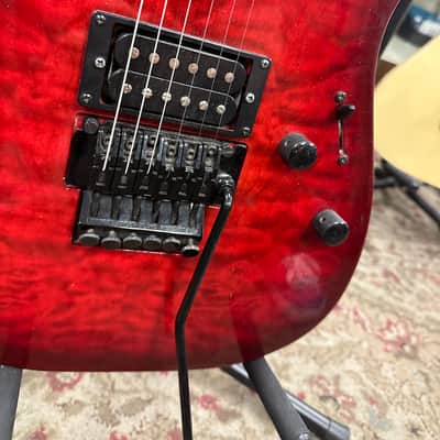 Squier Stagemaster HH - Red - Quilted Top image 3