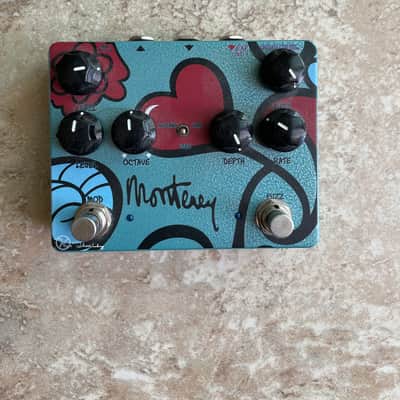 Keeley Monterey Rotary Fuzz Vibe 2016 - Present - Blue / Graphic image 1
