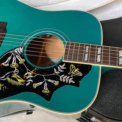 NEW! ! Gibson Hummingbird Standard - Translucent Teal - Acoustic Electric - Authorized Dealer - 4.9 lbs - G05734 image 2