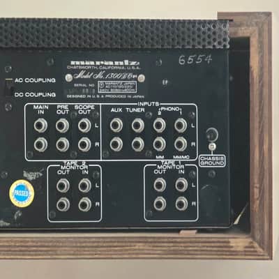 Marantz 1300DC Rare Integrated Stereo Amp, Pro Serviced w/Receipt, New Wood Case image 13