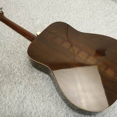Rare Vintage 1975 made Black Label Yamaha FG-300J Black Label Acoustic Guitar Made in Japan image 24