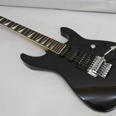 1996 Jackson Dinky DK2 Guitar MIJ - Trans Black HSS Duncan Designed PUPs Japan image 2