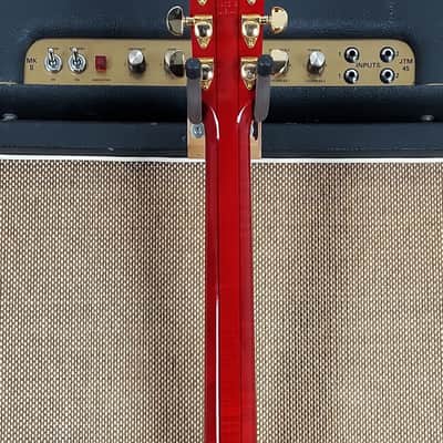 2002 Gibson Dove Artist Cutaway Flame Maple Back and Sides Great Player! (A-19) image 5