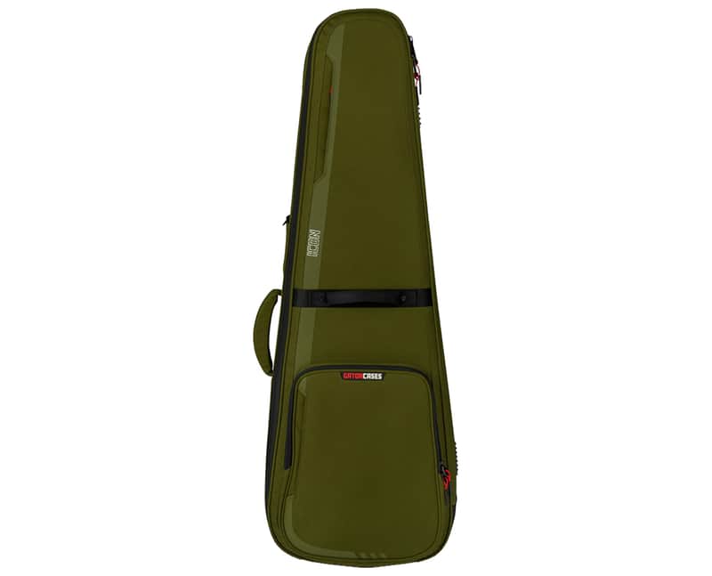 Gator Cases G-ICONELECTRIC-GRN ICON Bag for Electric Guitars - Green - Open Box image 1