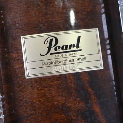 Pearl GA-914ED free floating Maplefiberglass 14x6.5 1990’s - Cola image 5