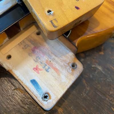 Fender Telecaster '52 Reissue Vintage FujiGen E-Serial 1988 Charcoal Burst w/ Hardcase image 10