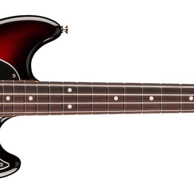FENDER - American Professional Classic Mustang Bass Rosewood Fingerboard 3-Color Sunburst - 0198650300 image 1