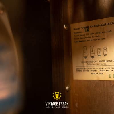 Fender Vibro Champ 1965 image 12