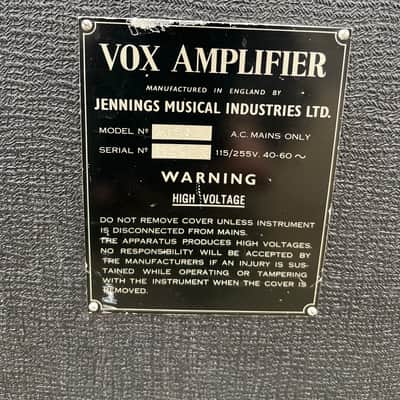 Vox AC15 1963 - Black image 4